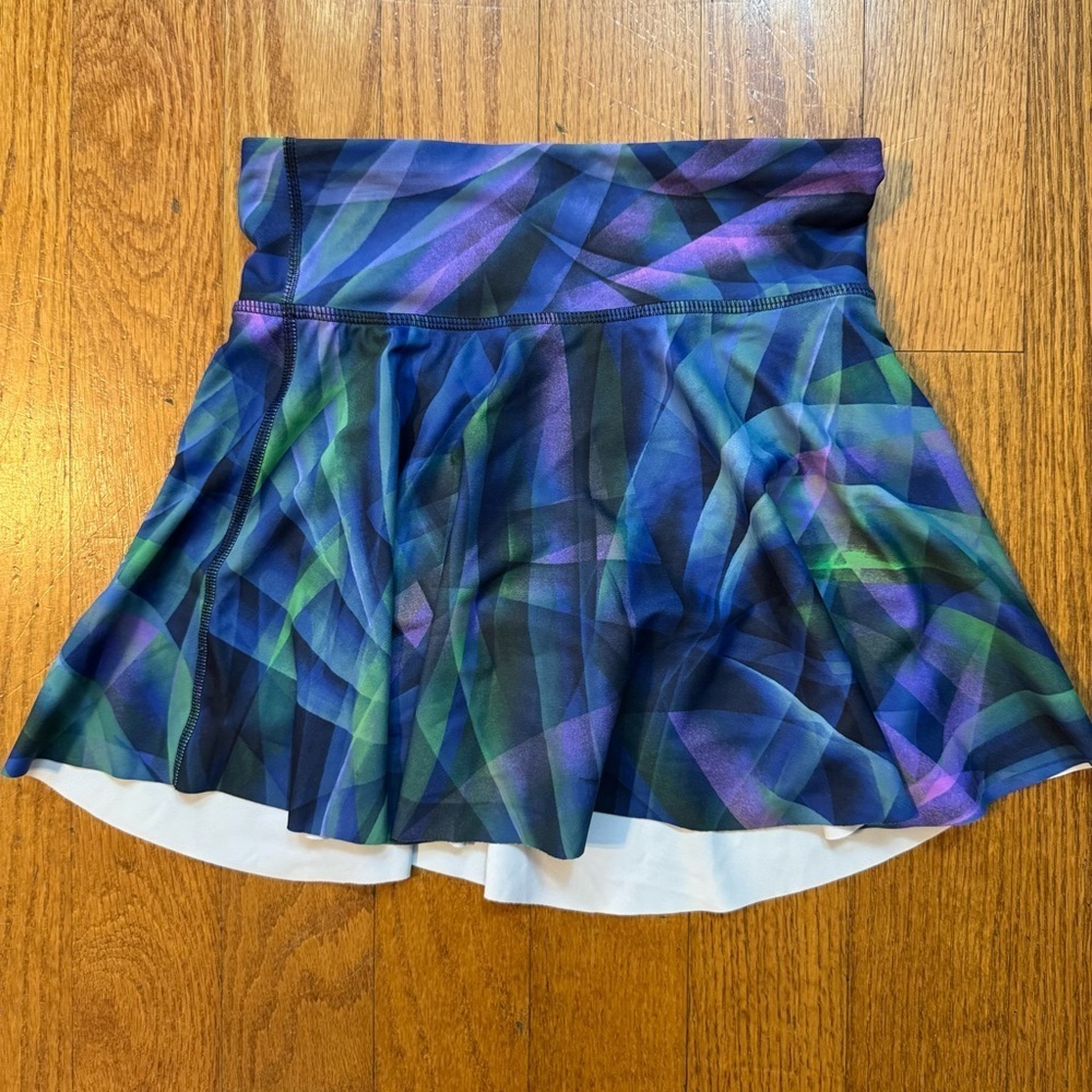 NWT Old Navy Blue and Purple Active Skirt Girls Size L